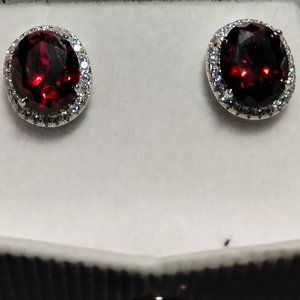 4.88 Carat Gorgeous Designer Ruby Earrings